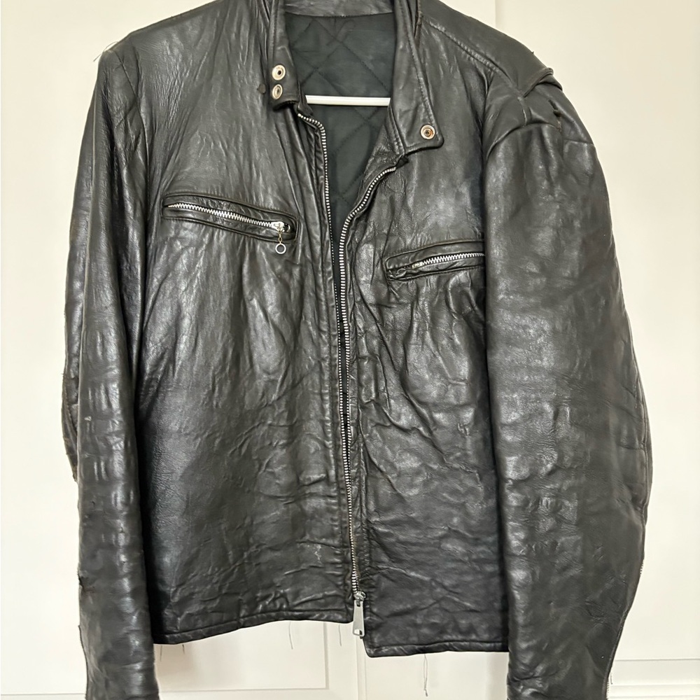 American Vintage Black Leather Jacket